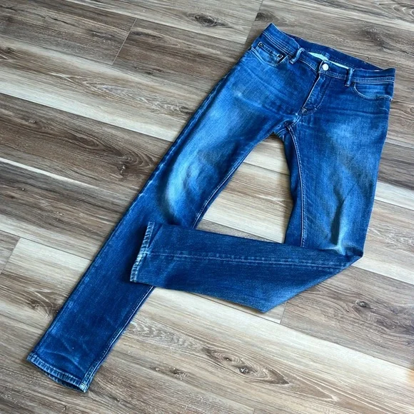 Bla Konst Acne Blue Skinny Jeans Made In Italy